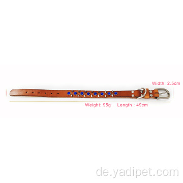 Echtes Leder Rivite Luxus Hundehalsband Hundehalsband